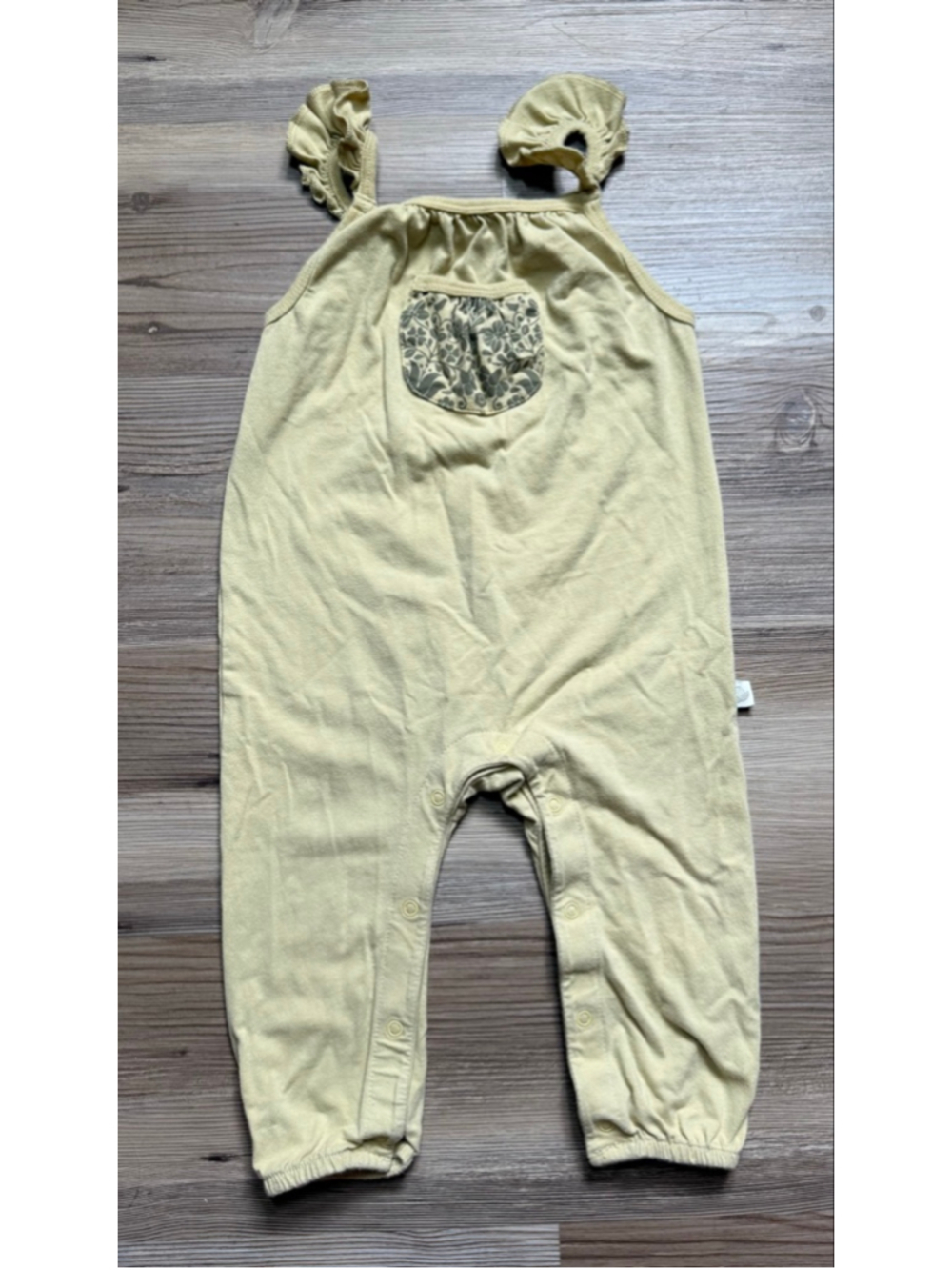Baby Kudaa Yellow Green Jumpsuit & Romper 12-18 Months